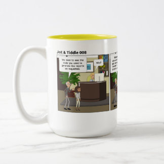 JT008 ZWEIFARBIGE TASSE