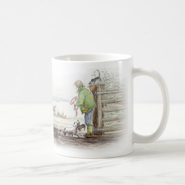 JT42 judetoo mig "hübsch bitte Tasse (Rechts)