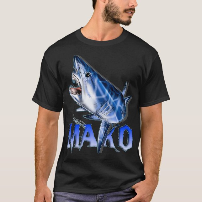 JTrexx Mako Shark Premium  T-Shirt (Vorderseite)