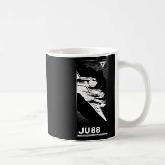 Ju 88 Ww2 German Flugzeug Vintag 1941 Graphic Kaffeetasse