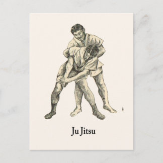 Ju jitsu 5 postkarte