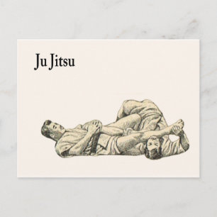 Ju jitsu jitsu 11 postkarte