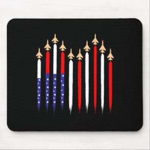 Ju Ju 4. Flag des amerikanischen Patriotischen Kam Mousepad