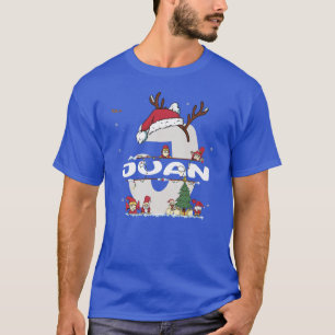 Juan Christmas w Juan Name für lustige Weihnachten T-Shirt