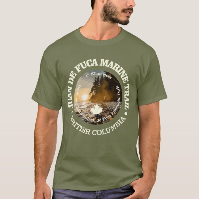 Juan de Fuca Marine Trail (OBP) T-Shirt (Vorderseite)