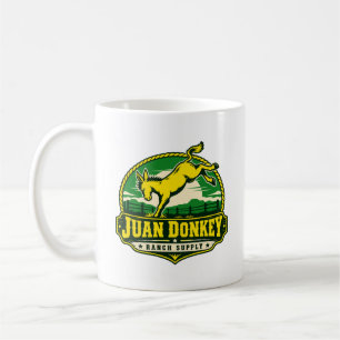 Juan Esel Ranch Supply Lustiger Western Kaffeebech Kaffeetasse