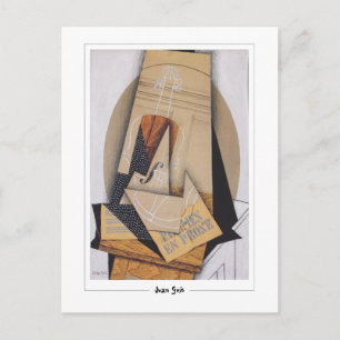 Juan Gris #184 - Kunstpostkarte Postkarte