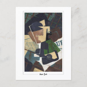 Juan Gris #317 - Fine Art Postcard Postkarte