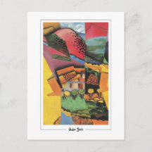 Juan Gris #9 - Fine Art Postcard
