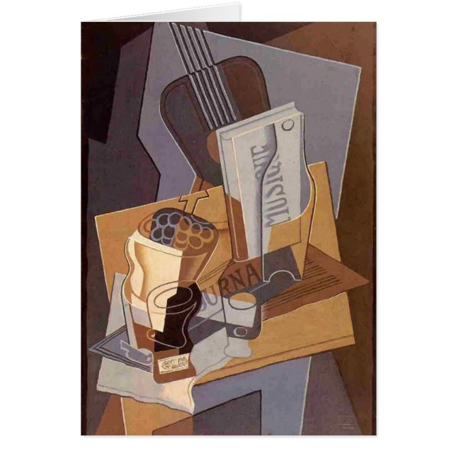 Juan Gris- das Buch von Musik (Vorne)