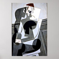 Juan Gris - Portrait von Josette Gris