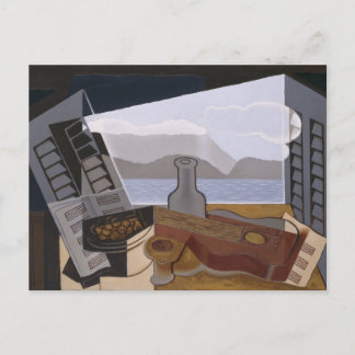 Juan Gris The Open Window Fine Art Postkarte