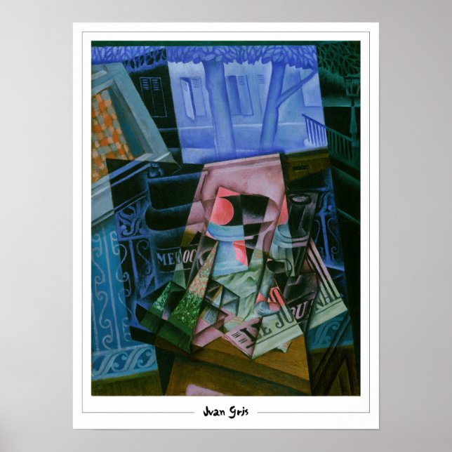 Juan Gris Zedign Art Poster #219 (Vorne)
