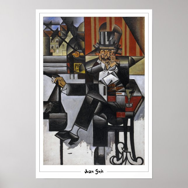 Juan Gris Zedign Art Poster #42 (Vorne)