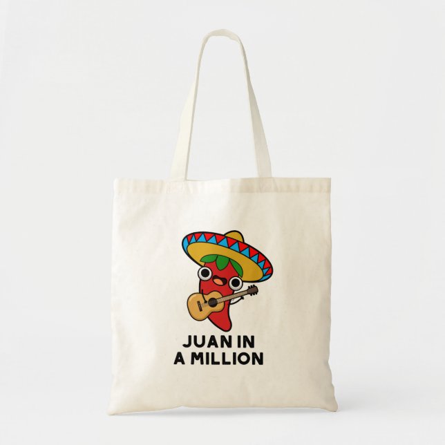 Juan in A Million Funny mexikanische Chili Puff Tragetasche (Vorne)