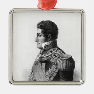 Juan Manuel de Rosas Ornament Aus Metall