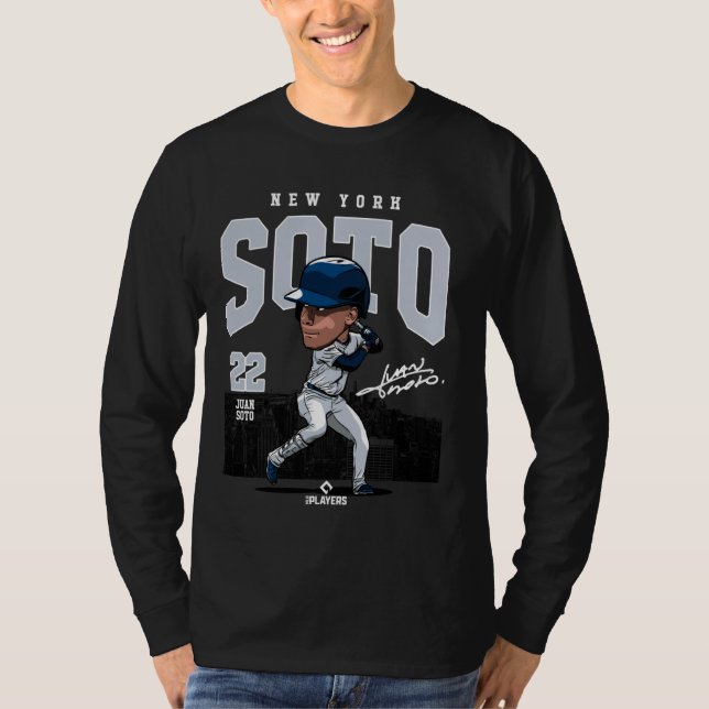 Juan Soto New York Baseball MLB Players MLBSOT4036 T-Shirt (Vorderseite)