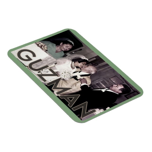 JUAN SR & JUANITA GUZMAN ANNIVERSARY - MAGNET (Rechte Seite)