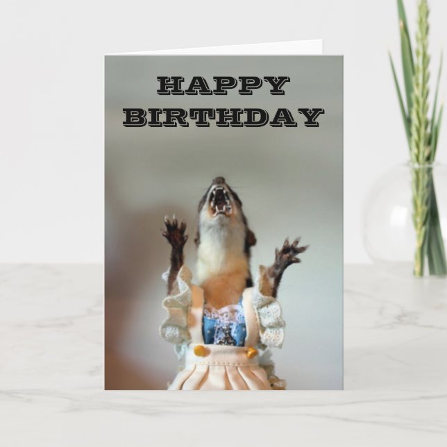 Juanita Geburtstagkarte Karte (Vorderseite)