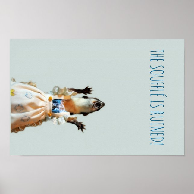 Juanita Weasel mit dem Fluchen nicht. Wie gewünsch Poster (Vorne)