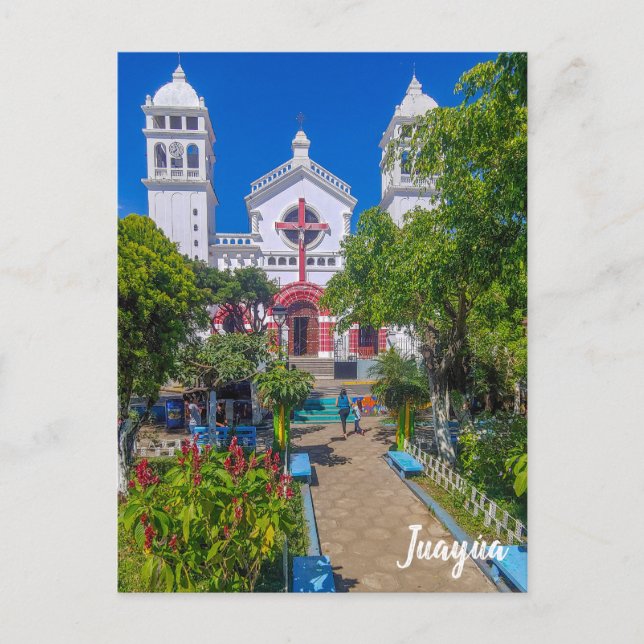Juayúa, Sonsonate, El Salvador Postkarte (Vorderseite)