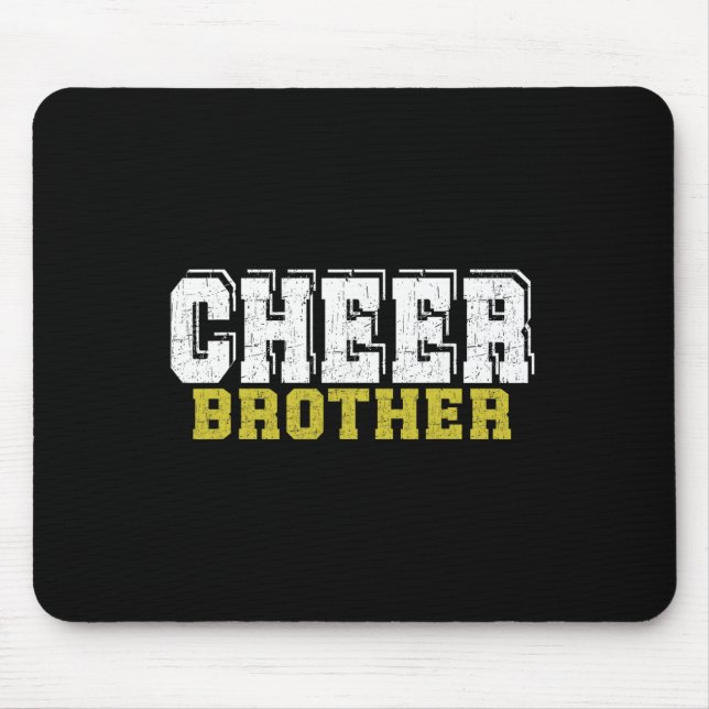 Jubel Bruder Cheerleader Bruder Cheerleading  Mousepad (Vorne)
