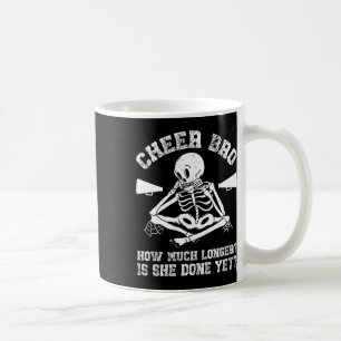 Jubel Bruder Lustiger Cheerleader Bruder Cheerlead Kaffeetasse