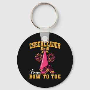 Jubel Cheerleading Cheerleader Von Kopf Bis Fuß _2 Schlüsselanhänger