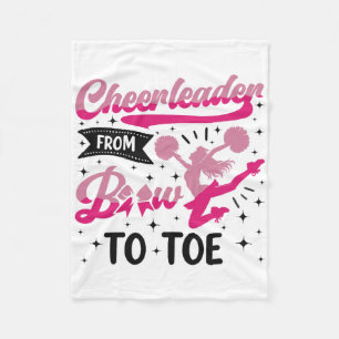 Jubel Cheerleading Cheerleader Von Kopf Bis Fuß _3 Fleecedecke
