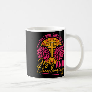 Jubel Cheerleading Jesus Glaube Christlich Dieses Kaffeetasse