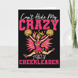 Jubel Cheerleading Kann Mein Verrückt Nicht Verber Karte