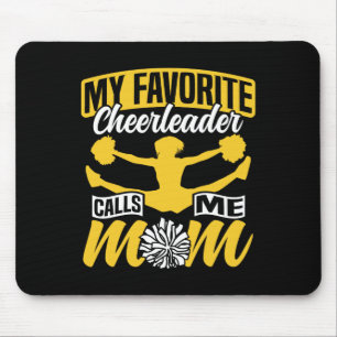 Jubel Cheerleading Mama Mutter Mein Lieblings Chee Mousepad