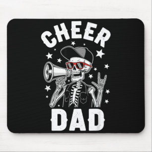 Jubel Cheerleading Papa Vatertag Cheerleader Mousepad