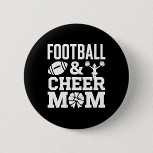 Jubel Fuß Jubel Cheerleading-Mutter von beiden uno Button