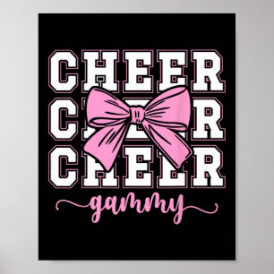 Jubel Gammy Kokette Cheerleaderin Gammy Cheerleadi Poster