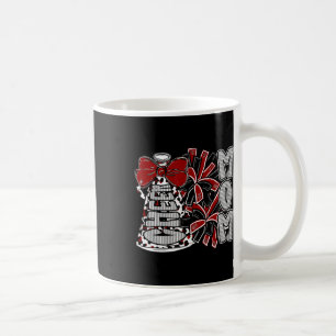 Jubel Mama Coquette Schleife Football Saison Spiel Kaffeetasse