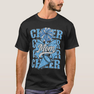 Jubel-Mama-Mama-Schleife Sport Cheerleading-Mannsc T-Shirt