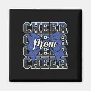 Jubel-Mama-Schleife-Sport-Cheerleaderin-Cheerleadi Magnet