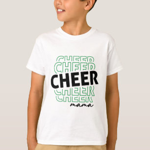 Jubel Mama Zitat Cheerleading Mutter Wettbewerb M T-Shirt