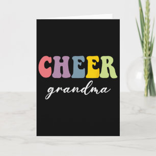 Jubel Oma Cheerleader Stylische Cheerleading Nan Karte