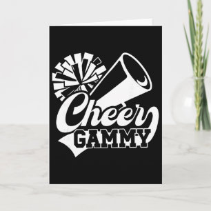 Jubel Oma einer Cheerleaderin Oma Cheerleading Ga Karte