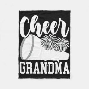 Jubel Oma Jubel Oma Cheerleaderin Oma Cheerleader Fleecedecke