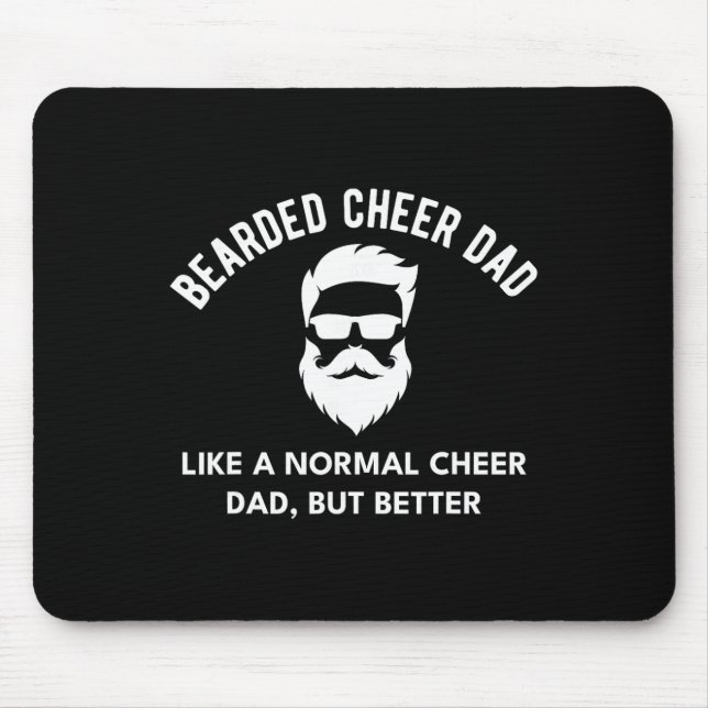 Jubel Papa Bart Definition Cheerleading Lustig _1 Mousepad (Vorne)