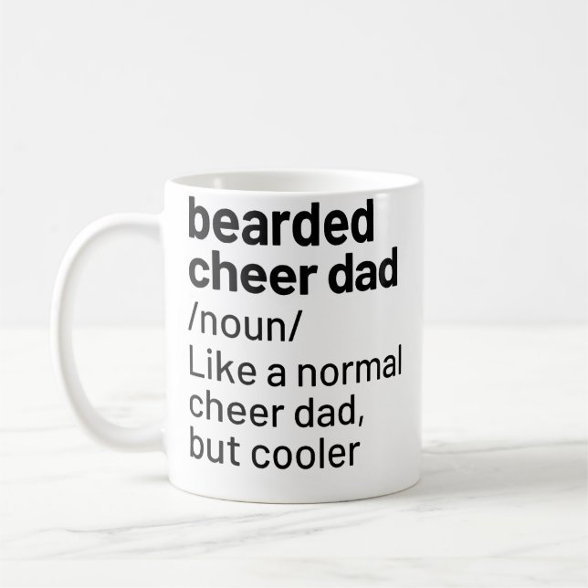 Jubel Papa Bart Definition Cheerleading Lustig Kaffeetasse (Links)