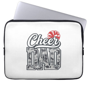Jubel Papa Camo Pom Vintage Vektor Design_1 Laptopschutzhülle