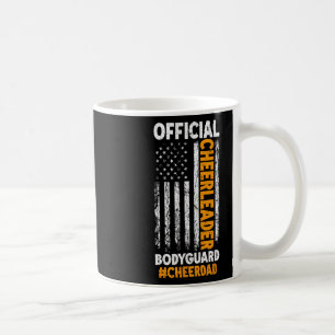 Jubel Papa Cheerleader Bodyguard Vatertag Jubel Kaffeetasse