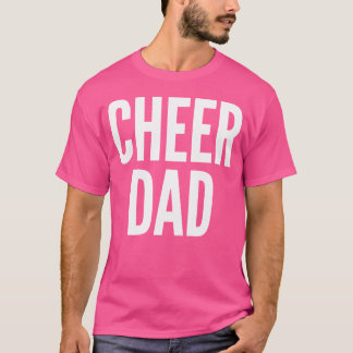 Jubel Papa Cheerleading passende Eltern T-Shirt