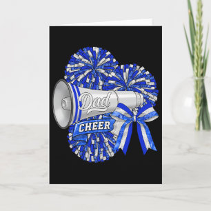 Jubel Papa Daddy Bogen Sport Cheerleader Cheerlead Karte