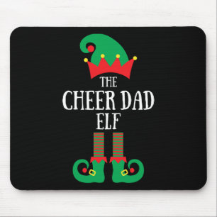 Jubel Papa Elf Weihnachten Cheerleading Passende F Mousepad