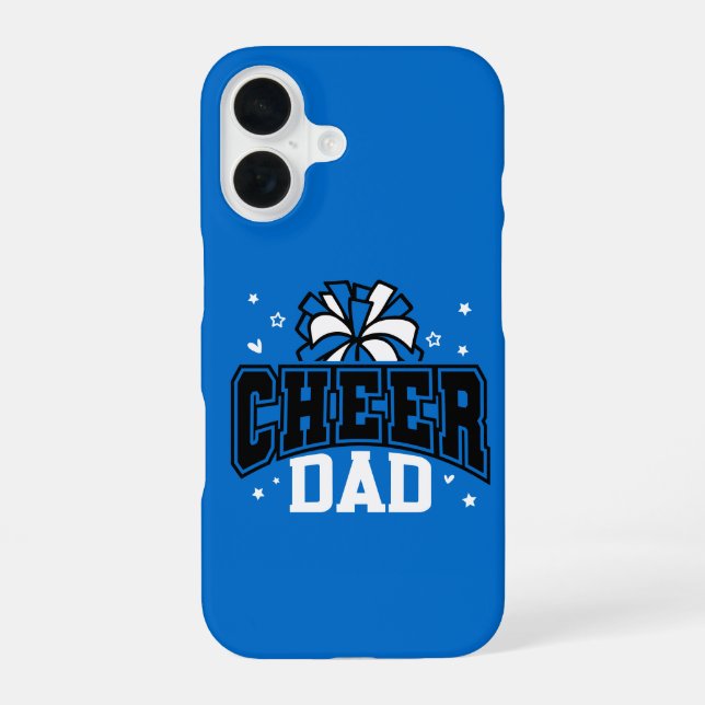 Jubel Papa iPhone 16 Hülle (Rückseite)